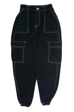 Black Cargo Joggers -Swimsuit Closet Sales Store 170 2684 1 51726.1688064542