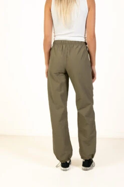 Olive Drawstring Parachute Pants -Swimsuit Closet Sales Store 170 2687OliveParaBack 99851.1684342799