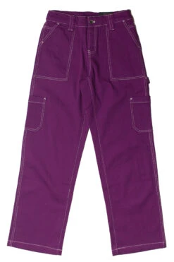 Eggplant Purple Wide Leg Carpenter Pants -Swimsuit Closet Sales Store 170 2730 1 56678.1692903435