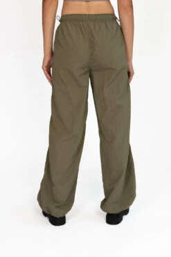 Olive Drawstring Cargo Parachute Pants -Swimsuit Closet Sales Store 170 2755 OliveParaPantBack 63481.1694449765