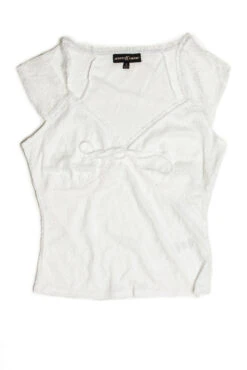 White Sweetheart Lace Top -Swimsuit Closet Sales Store 172 9269 1 05613.1687176514