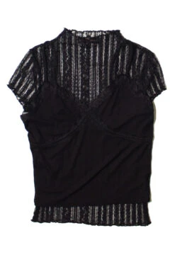 Black Lace Tee With Cami Set 11 Black Lace Tee With Cami Set -Swimsuit Closet Sales Store 172 9282 1 72193.1688065885