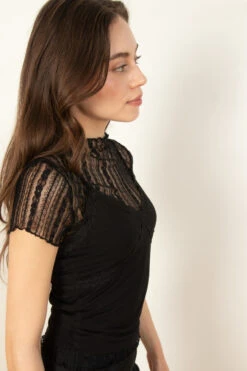 Black Lace Tee With Cami Set 9 Black Lace Tee With Cami Set -Swimsuit Closet Sales Store 172 9282 LaceTeeCamiSide 3310 42232.1688065919