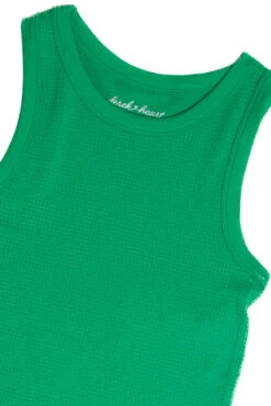 Green Waffle Seamless Tank -Swimsuit Closet Sales Store 172 9364 4 37505.1691090105