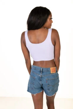 Lavender Hook Closure Tank -Swimsuit Closet Sales Store 172 9464 LilacHookEyeback 94884.1687180677