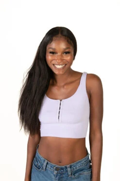 Lavender Hook Closure Tank -Swimsuit Closet Sales Store 172 9464 LilacHookEyedetail 67849.1687180677