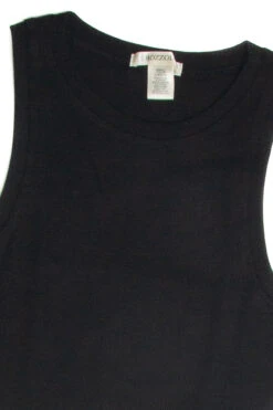 Black Ribbed Crew Tank -Swimsuit Closet Sales Store 172 9527 2 73581.1691680325