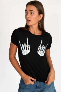 Skeleton Hands Tee