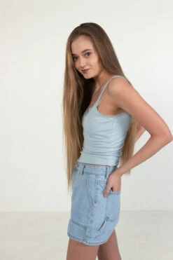 Light Wash Carpenter Shorts 7 Light Wash Carpenter Shorts -Swimsuit Closet Sales Store 173 3301side 720 44768.1681242241