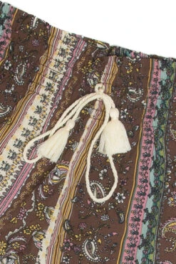 Brown Paisley Floral Short -Swimsuit Closet Sales Store 173 3348 2 11103.1694452131