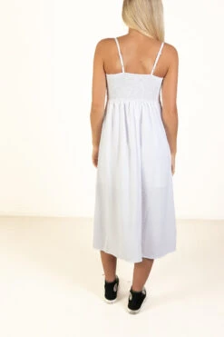 White Crochet Waist Maxi Dress -Swimsuit Closet Sales Store 174 6867WhiteCrochetWaistMaxiBack 42494.1684419202