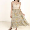 Crochet Top Meadow Maxi Dress