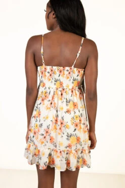 Cream Crochet Waistband Mini Dress -Swimsuit Closet Sales Store 174 6897 CreamCrochetDressBack 16598.1685738585