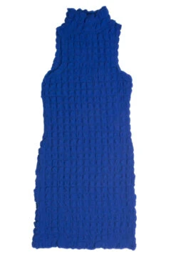 Blue Bubble Sleeveless Mock Dress -Swimsuit Closet Sales Store 174 6944 1 88212.1691638179