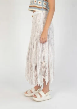 Natural Crochet Maxi Skirt -Swimsuit Closet Sales Store 175 2303 CochetSkirtside 4127 72208.1689269765