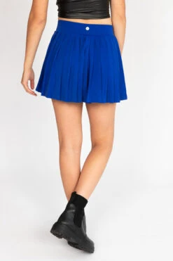 Cobalt Blue Pleated Tennis Skort -Swimsuit Closet Sales Store 175 2316 CobaltSkortBack 75221.1694452409