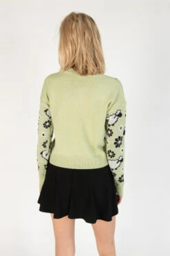 Sheep In The Meadow Pullover Sweater -Swimsuit Closet Sales Store 176 2411 SheepSweatBack 5313 63557.1689265309