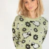 Sheep In The Meadow Pullover Sweater