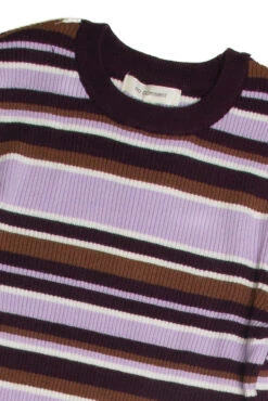Purple Striped Pullover Sweater -Swimsuit Closet Sales Store 176 2420 2 16757.1691638407