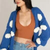3D Applique Cardigan