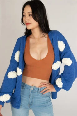 3D Applique Cardigan