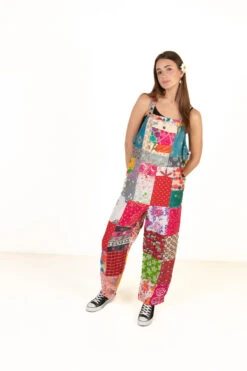 Assorted Patchwork Overalls