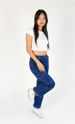 Royal Blue Cargo Skater Jeans -Swimsuit Closet Sales Store 177 1410 BlueCargoFull2 4918 17281.1689265887