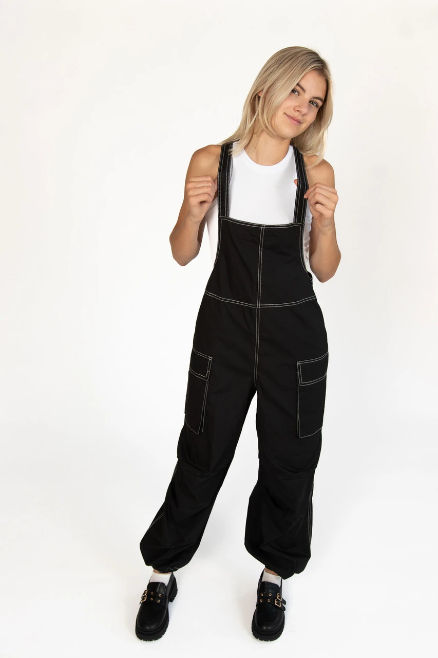 Black Parachute Overalls 4 Black Parachute Overalls - Image 4