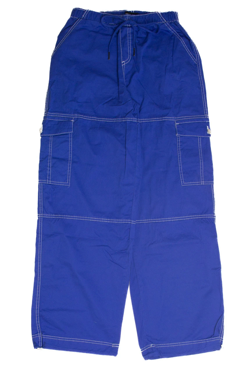 Royal Blue Heavy Weight Cargo Joggers 4 Royal Blue Heavy Weight Cargo Joggers - Image 4