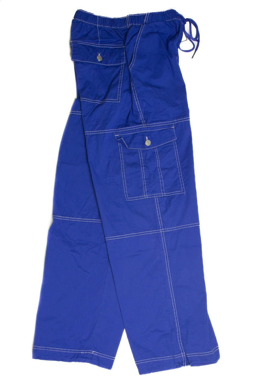 Royal Blue Heavy Weight Cargo Joggers 5 Royal Blue Heavy Weight Cargo Joggers - Image 5