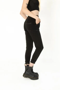 Black Carpenter Joggers -Swimsuit Closet Sales Store 179 2509 Blk JoggersSide 19884.1695666915