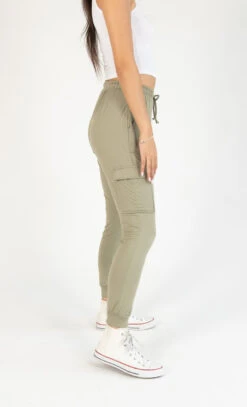 Army Green Cargo Pocket Lined Joggers -Swimsuit Closet Sales Store 179 2587 GreenJogSide 5088 69144.1689266020