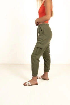 Olive Cargo Sweatpants -Swimsuit Closet Sales Store 179 2601 OliveCargoJogSie 33367.1687178454
