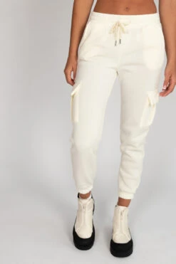 Cargo Joggers -Swimsuit Closet Sales Store 179 2637 CreamJoggerFront 19434.1694453365