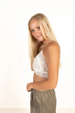 White 90's Satin Lace Bralette -Swimsuit Closet Sales Store 183 2655 WhiteSatinBralette 98084.1687178519