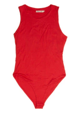 Red Doubled Layered Tank Bodysuit -Swimsuit Closet Sales Store 183 2675 1 43513.1689266094