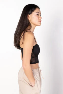 Fishnet Bustier Bra -Swimsuit Closet Sales Store Fishnet Bustier Bra 3 57948.1678229693