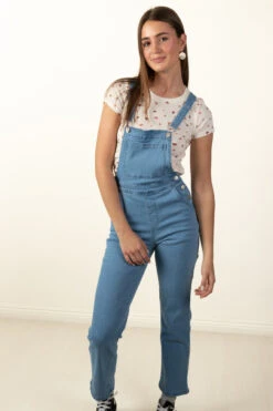 Light Wash Carpenter Overalls