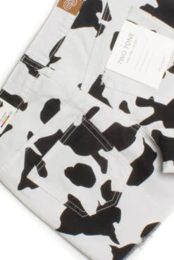 Cow Print Denim Shorts -Swimsuit Closet Sales Store SSP 14851 82314.1682629253