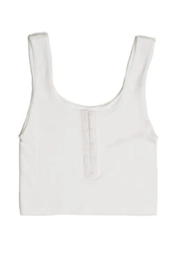 White Hook Closure Tank -Swimsuit Closet Sales Store SSP 15094 77503.1687176969