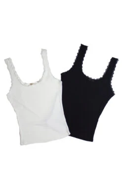 Lace Trim Cami Tank