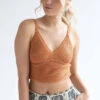 Amber Crochet Cropped Tank