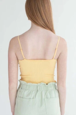 Banana Seamless Lace Trim Crop Cami -Swimsuit Closet Sales Store banana seamless lace trip crop cami 5 32800.1666807961