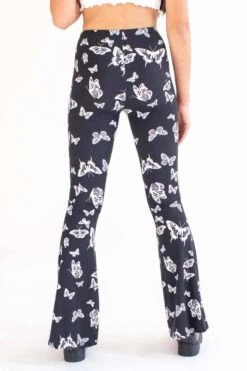Black Butterfly Bell Bottoms -Swimsuit Closet Sales Store black butterfly bell bottoms 4 51084.1666805489