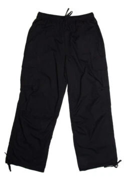 Black Cargo Parachute Pants -Swimsuit Closet Sales Store black cargo parachute pants 1 08215.1678227175