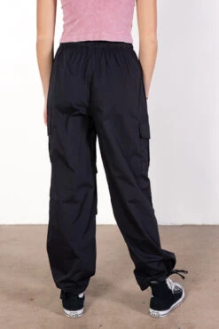 Black Cargo Parachute Pants -Swimsuit Closet Sales Store black cargo parachute pants 5 05820.1678227177
