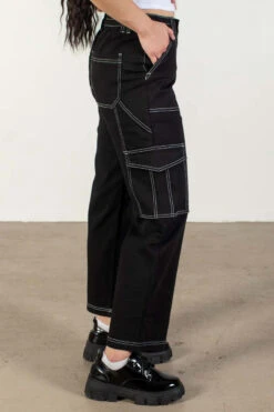 Black Cargo Skater Jeans -Swimsuit Closet Sales Store black cargo skater jeans 4 35993.1674238999