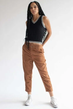 Black Contrast Trim Sweater Vest -Swimsuit Closet Sales Store black contrast trim sweater vest 5 67052.1692389218