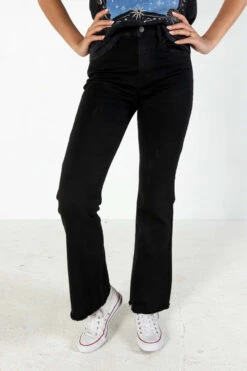 Black Flare Jeans