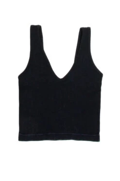 Black Mineral Wash Ribbed Tank -Swimsuit Closet Sales Store black mineral wash ribbed tank 2 98314.1678228429